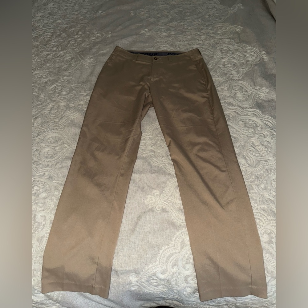 Excellent Condition Men’s PGA Tour Tan Dress Pants Size 32x32